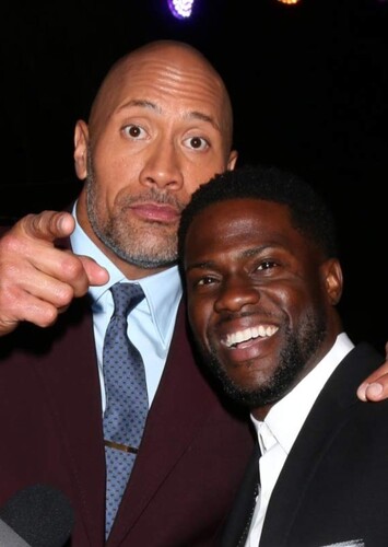 Dwayne Johnson and Kevin Hart