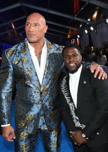 Dwayne Johnson and Kevin Hart