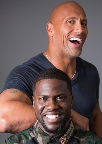 Dwayne Johnson and Kevin Hart
