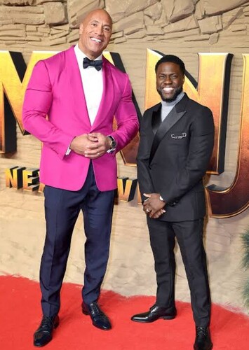 Dwayne Johnson and Kevin Hart