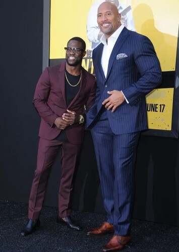 Dwayne Johnson and Kevin Hart