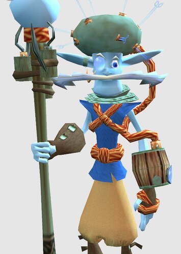 El sabio azul
