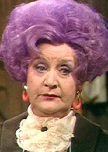 Elderly Blue-Haired Lady