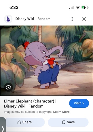 Elmer the elephant