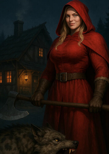 Elsa Hondendotir/Red Riding Hood