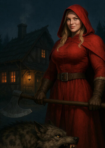 Elsa Hondendotir/Red Riding Hood