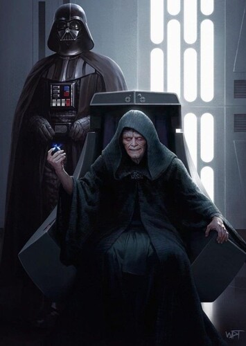 Emperor Palpatine and Darth Vader