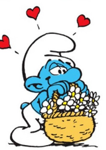 Enamored Smurf