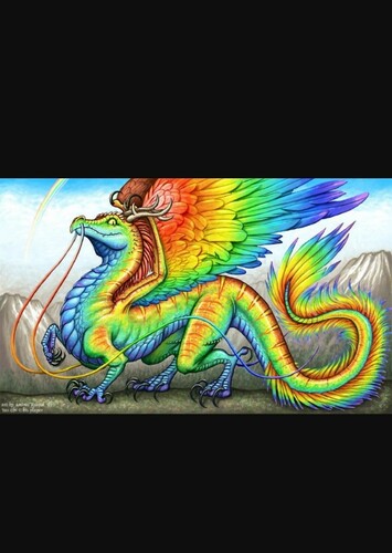 Erica The Rainbow Dragon