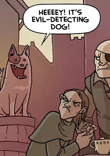 Evil-Detecting Dog