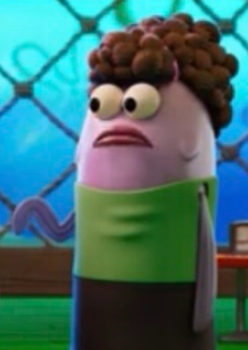 Brown-Haired Krusty Krab Patron
