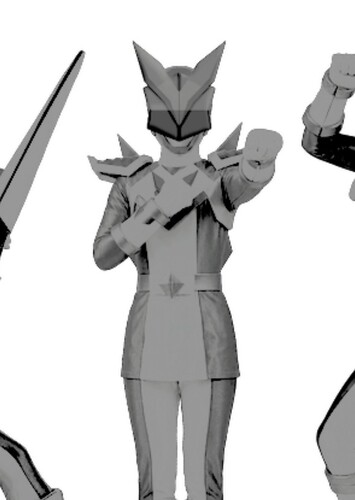 Female Origa Ranger #1