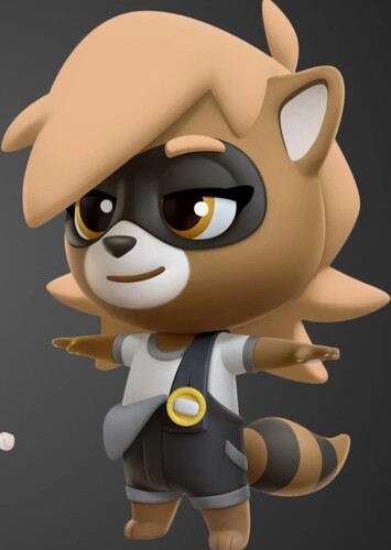 Female Raccoon