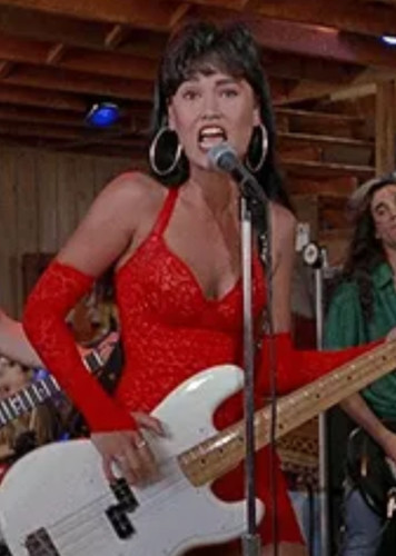 Female Rockers Play Bass