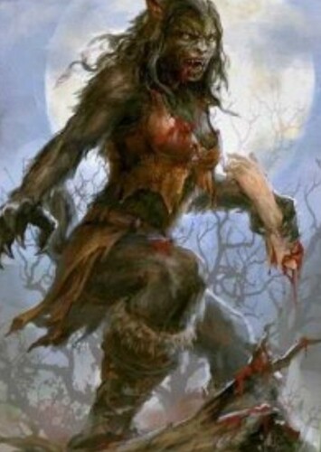 Female Werewolf Beast