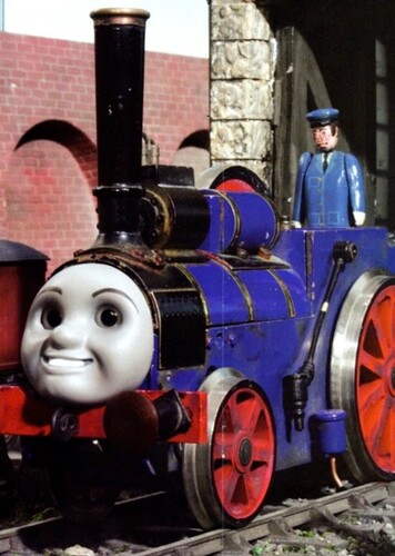 Fergus the traction engine.