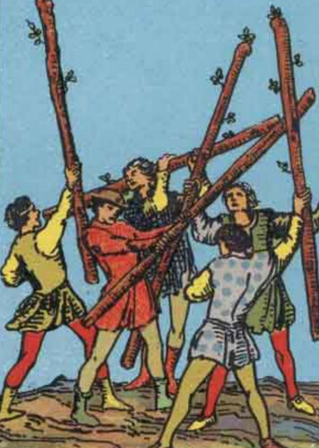Five of Wands
