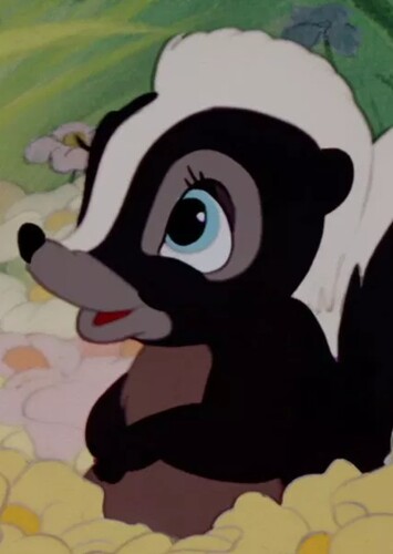 Flower in Bambi (Live-action)