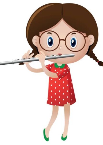 Flute Player Girl