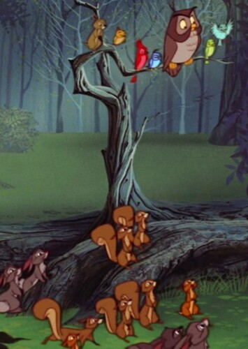 Forest Animals (Sleeping Beauty)