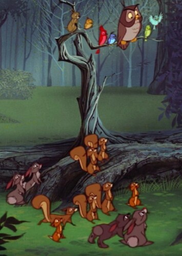 Forest Animals (Sleeping Beauty)