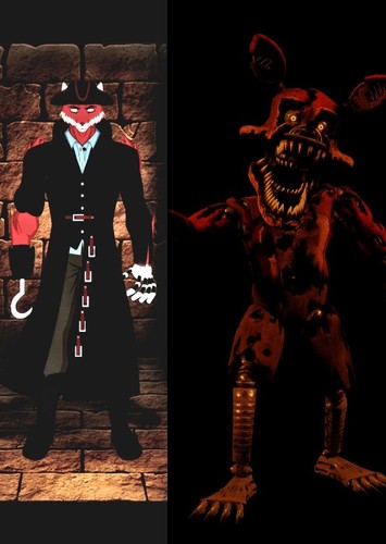 Foxy the Pirate Fox / Nightmare Foxy