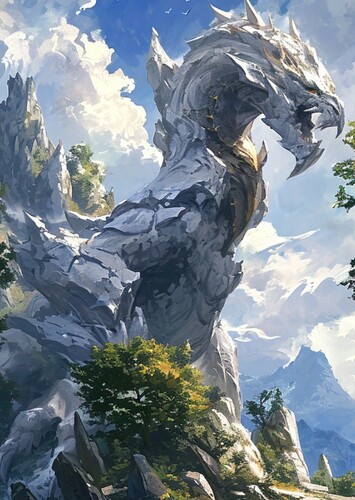 Fraddrun The Stone Dragon