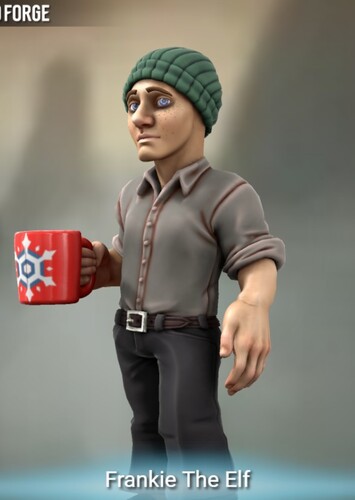 Frankie The (Overworked) Elf