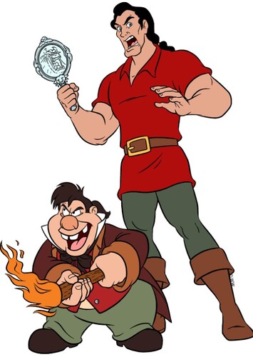 Gaston and Lefou