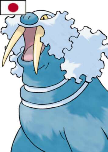 Glacia's Walrein (Japanese)