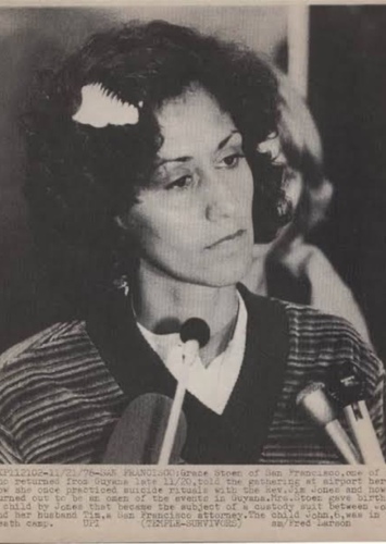 GRACE STOEN (TIMOTHY'S WIFEY AND SECT MEMBER)