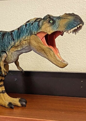 Green And Yellow Bull Tyrannosaurus Rex Freddie/Greenie