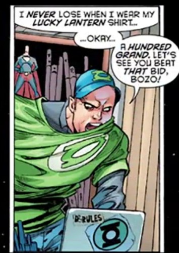 Green lantern's biggest fan