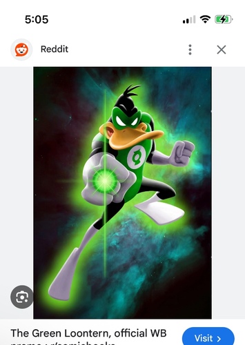 Green loontern