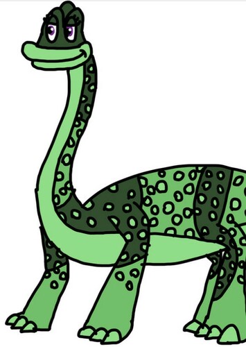 Green Ultrasaurus