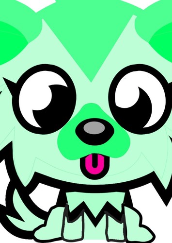 Green White Fang