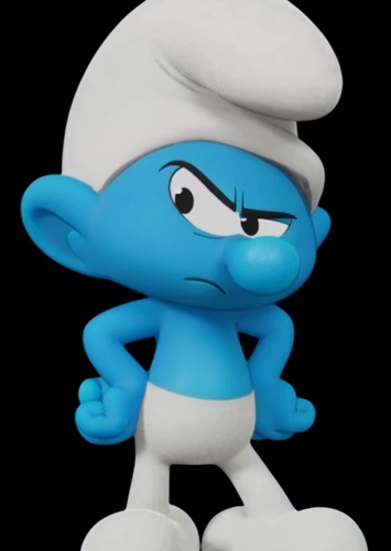 Grouchy Smurf