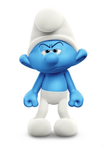 Grouchy Smurf