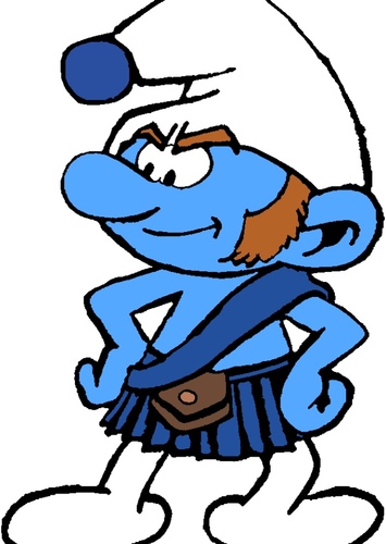 Gutsy Smurf