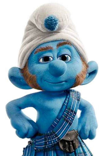Gutsy Smurf