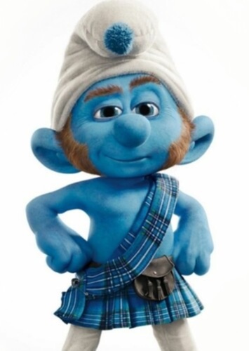 Gutsy Smurf