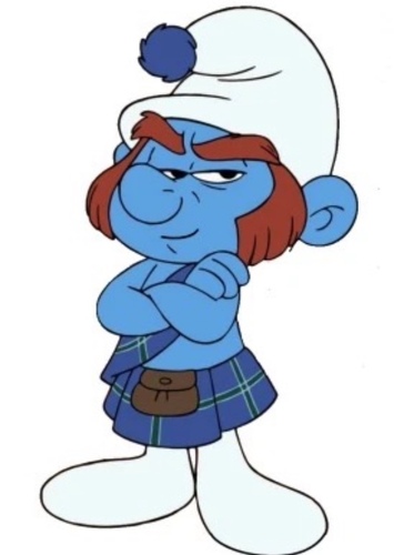 Gutsy Smurf