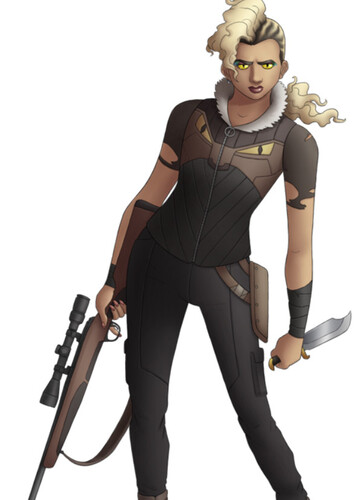 Gwenaelle "Gwen" N'Koulou/Manhuntress