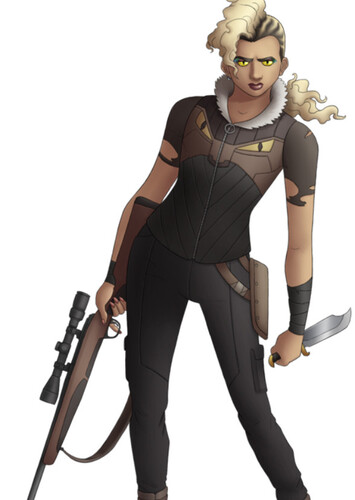 Gwenaelle N'Koulou/Man-Huntress