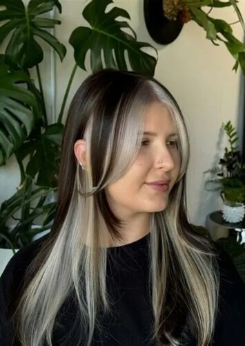Halo Dyed Hair