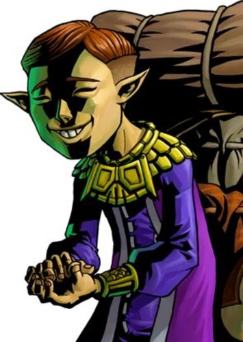 Happy Mask Salesman
