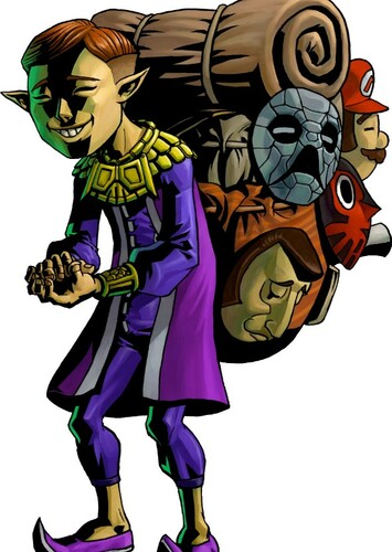 Happy Mask Salesman