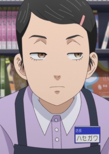 Hasegawa/cashier woman
