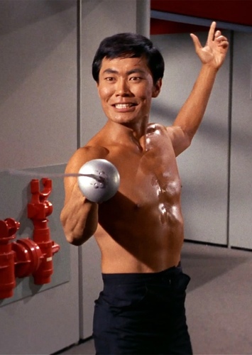 Helmsman Hikaru Sulu