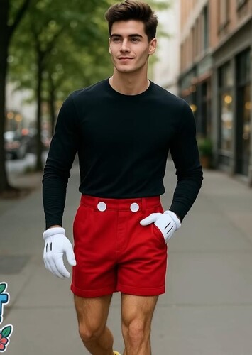 Human Mickey Mouse